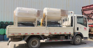 兩臺拆解機(jī)發(fā)貨現(xiàn)場